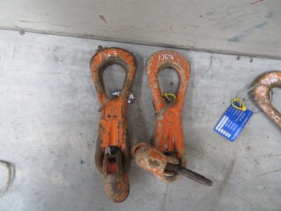 Pair of Concrete Slab Lifters, 7 Ton