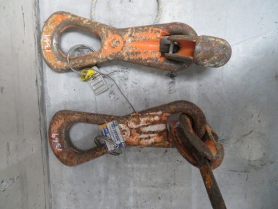 Pair of Concrete Slab Lifters, 7 Ton