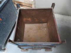 Metal Bin, 620 x 620 x 800mm H - 2