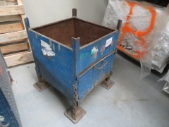 Metal Bin, 620 x 620 x 800mm H - 3