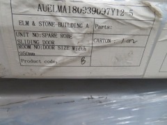 Quantity of 3 Pallets of Aluminium Profiles & Doors on Aluminium Frames, Sliding Doors - 5