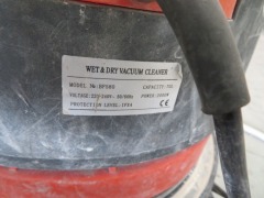 Wet & Dry Vacuum, 20 Litre, Motor works, 2000 W - 4