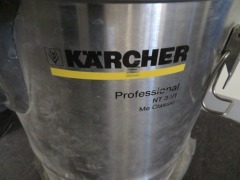 2 x Karcher Industrial Vacs. Condition Unknown - 2