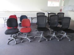 10 x Assorted Office Chairs - 2