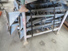 Quantity of 35 Handrail Uprights for Scaffolding