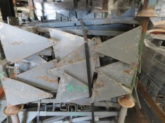 Quantity of 35 Handrail Uprights for Scaffolding - 2