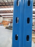 7 Bays of Pallet Racking, 2600 x 840 x 4600mm H, 8 x 4600mm Uprights, 42 x Beams 2600mm L - 2