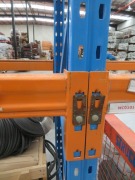 7 Bays of Pallet Racking, 2600 x 840 x 4600mm H, 8 x 4600mm Uprights, 42 x Beams 2600mm L - 3