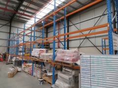 7 Bays of Pallet Racking, 2600 x 840 x 4600mm H, 8 x 4600mm Uprights, 42 x Beams 2600mm L - 2