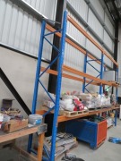 2 Bays of Pallet Racking, 2600 x 860 x 3650mm H,3 x Uprights 3650mm H x 840mm W, 12 x Cross Beams, 2600mm L - 3