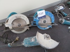 3 x Makita Circular Saw, 235mm. Condition unknown - 2