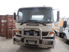 "Unreserved" - 2007 Hino Prestige GH 4x2 Tray Truck 8M Body with tailgate - 8