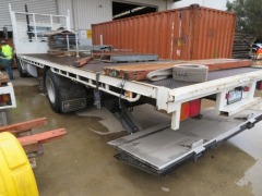 "Unreserved" - 2007 Hino Prestige GH 4x2 Tray Truck 8M Body with tailgate - 13