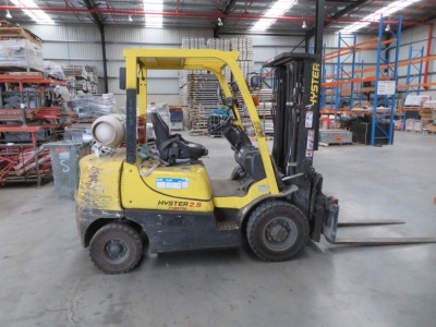 Hyster Forklift 2.5 Ton, Model: H2.5TX, Year: 2010, Serial No: B466RO9959H