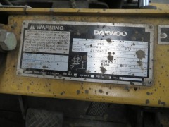 Daewoo G255-2 4 Wheel Counterbalance Forklift - 12