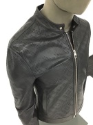 Versace Collection - Men’s Black Key Leather Jacket Size 48 (L) - 3