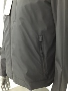 Canali Black - Men’s Zip Hood Black Jacket Size 48 (L) - 4
