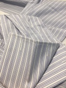 Canali Blue Colour Navy Pinstripes Long Sleeve Shirt Size 40 - 4