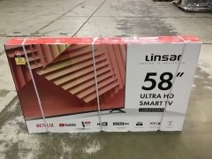 Linsar 58" 4K UHD HDR Smart TV LS58UHDSM20 - 2