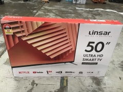 Linsar 50" 4K UHD LED TV LS50UHD - 2