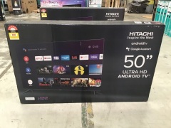 Hitachi 50" SM20 4K UHD ANDROID QLED TV 50QLEDSM20 - 2