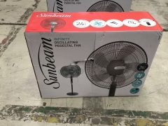 SUNBEAM INFINITY OSCILLATING PEDESTAL FAN - 2