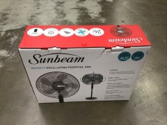 SUNBEAM INFINITY OSCILLATING PEDESTAL FAN - 2