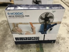 Nordic 40cm Pedestal Fan with Touch Controls PF4088N - 2