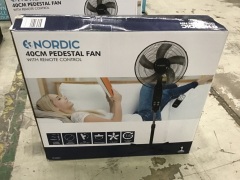 Nordic 40cm Pedestal Fan with Touch Controls PF4088N - 2