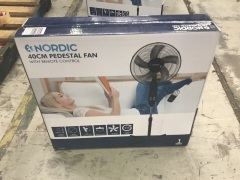 Nordic 40cm Pedestal Fan with Touch Controls PF4088N - 2