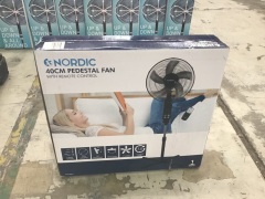 Nordic 40cm Pedestal Fan with Touch Controls PF4088N - 2