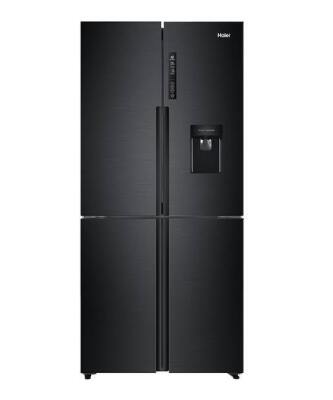 Haier 565L French Door Fridge with Water Dispenser Black HRF565YHC