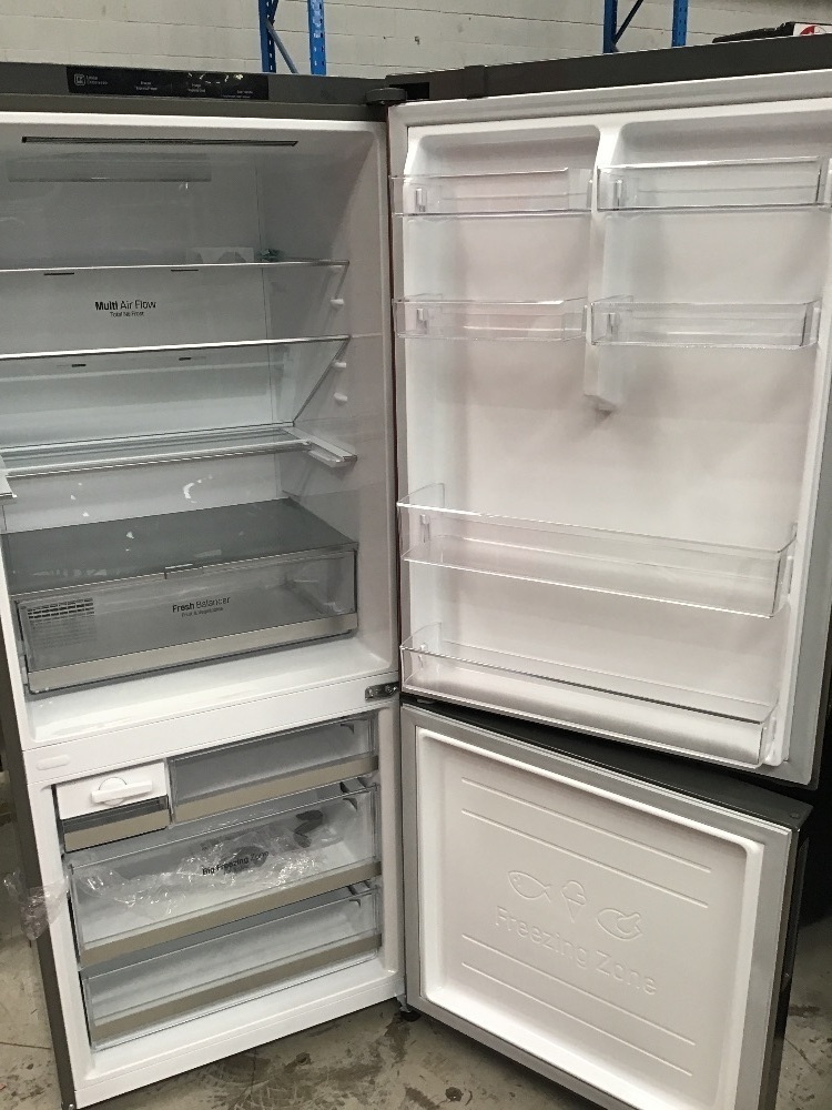 LG Stainless Steel 454L Bottom Mount Fridge GB455PL *Not boxed