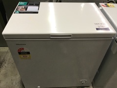 Hisense 200L Chest Freezer HR6CF200 *Not boxed* - 2