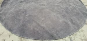 Rug-Round colour: Grey Size: 2960x2960 - 4