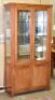 2 Door Timber Display Cabinet. Has 2 door storage at the bottom . Dimensions 1030W x 410D x 2000H mm. - 2