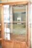 2 Door Timber Display Cabinet. Has 2 door storage at the bottom . Dimensions 1030W x 410D x 2000H mm. - 3