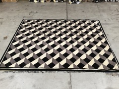 Piazza Geometric Pattern Rug by Greg Natale - 3