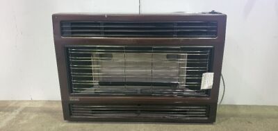 RINNAI 2001 Inbuilt NG Brown Heater flued Model: 2001IMBN *Item not boxed*