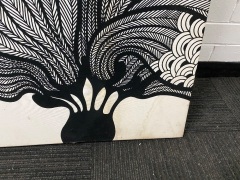 "Peacock" on Canvas - 4