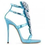 Giuseppe Zanotti Ladies Heels- Size :35 Model: E900000/001 - 2