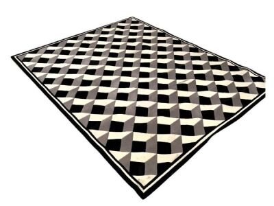 Piazza Geometric Pattern Rug by Greg Natale