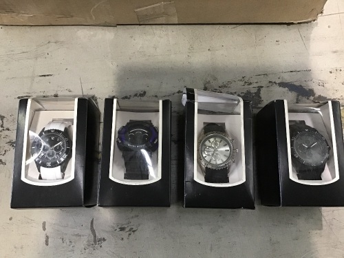 Carton of mixed watches - varied styles
