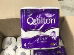 Carton of Quilton 3 ply Toilet Paper - 2