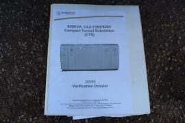 CTS099 - 2014 RGPP Compact Tunnel Substation - 630kVA, 13200/420V - 25