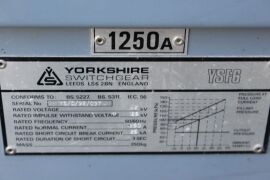 CSR030 - 2017 Containerised Switchroom - 22000V, 1250A, (1 In & 5 Out) - 84