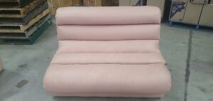 4 Pieces Salmon Pink Couch - 5