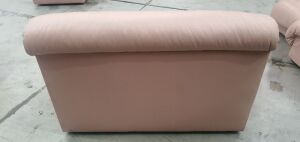 4 Pieces Salmon Pink Couch - 6