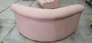 4 Pieces Salmon Pink Couch - 10