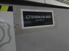CTS093 - 2015 RGPP Compact Tunnel Substation - 400kVA, 22000/400V - 17